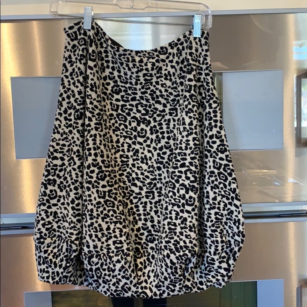 Cheetah Print Skirt